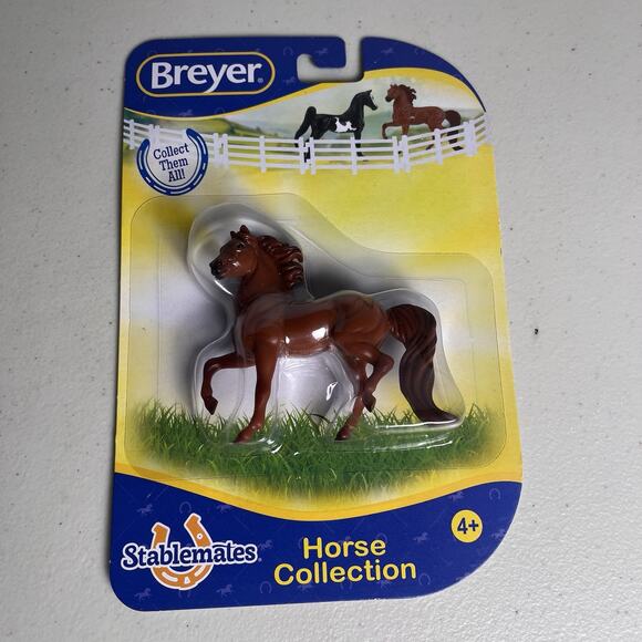 Breyer Stablemates Horses Lot Appaloosa Arabian Warmblood 4 Collectible Toys NEW - Picture 3 of 10
